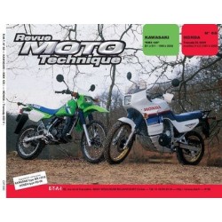 RMT Kawasaki KMX 125 et Honda XL 600V Transalp