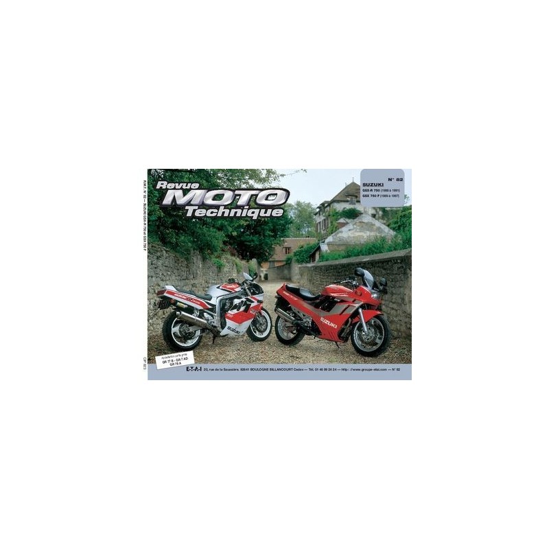 RMT Suzuki GSX R 750 et GSX 750 F RMT Suzuki GSX R 750 et GSX 750 F
