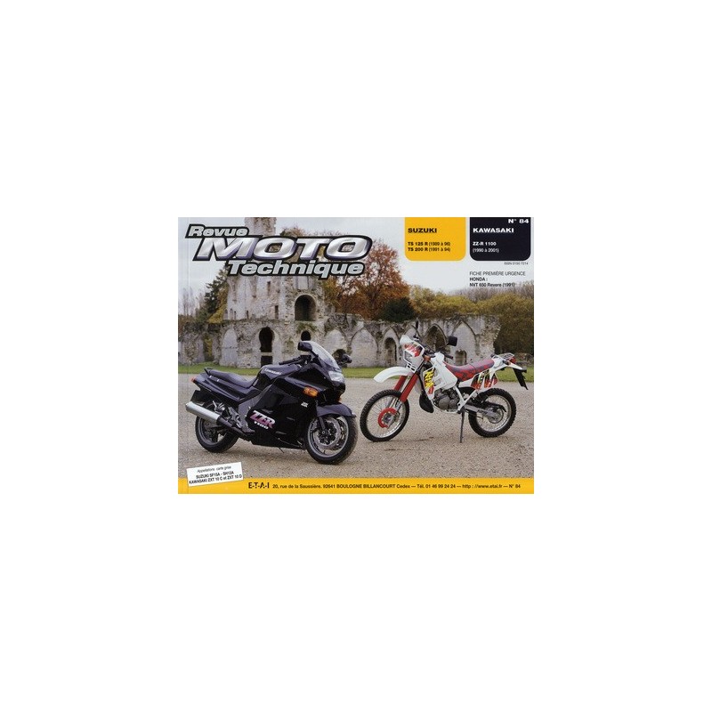 RMT Suzuki TS 125R, TS 200R et Kawasaki ZZ R 1100