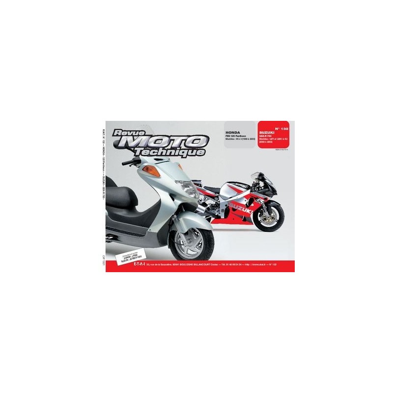 RMT Honda 125 FES Pantheon et Suzuki GSX R 750