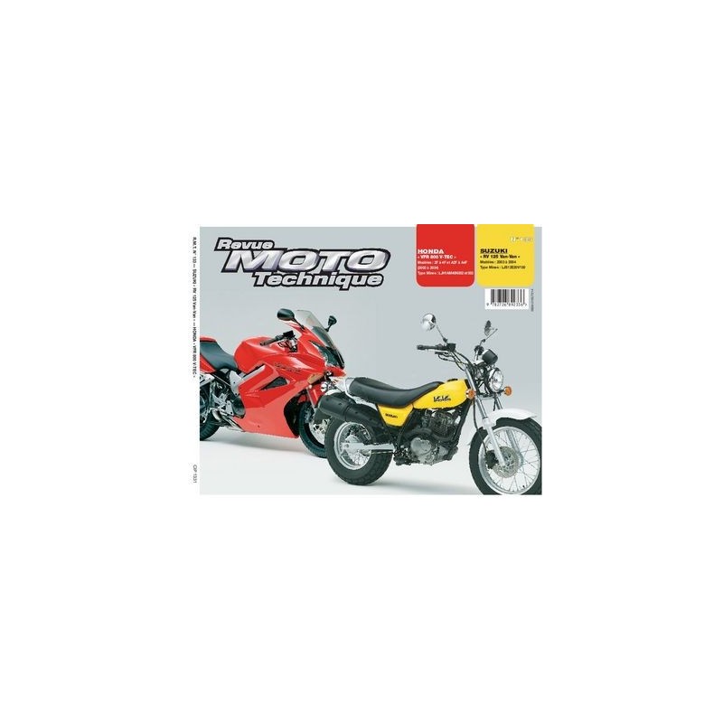 RMT Honda VFR 800 V-TEC et Suzuki RV 125 Van-Van