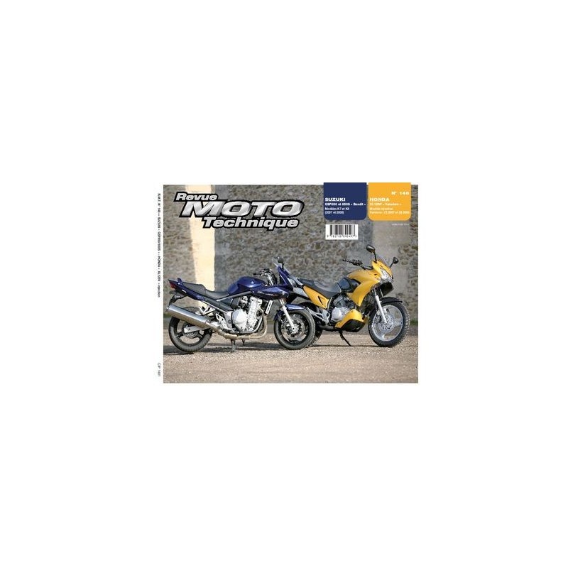 RMT Honda XL 125V Varadero et Suzuki GSF 650, 650S