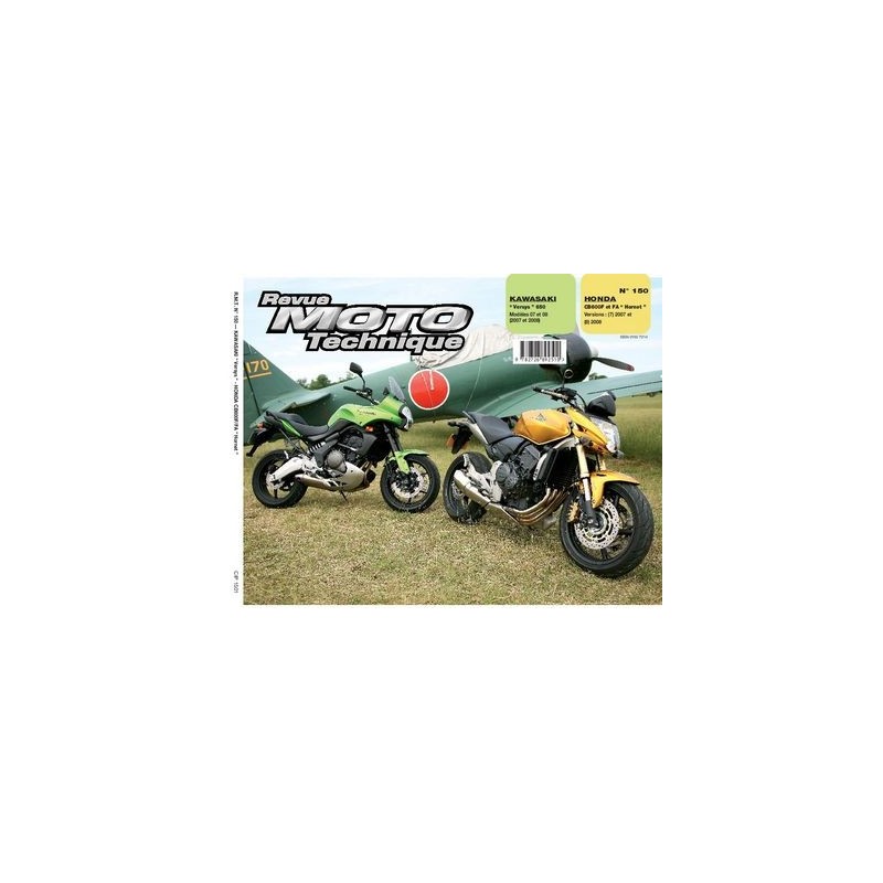 RMT Honda CB 600F, FA Hornet et Kawasaki Versys 650