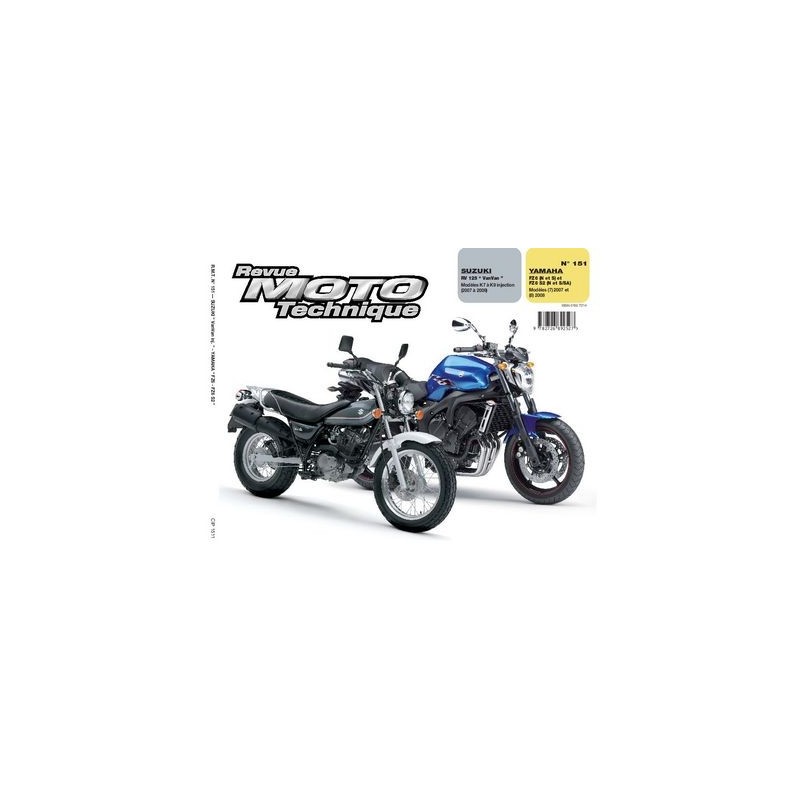 RMT Suzuki RV 125 R VanVan et Yamaha FZ6 N, S, S2