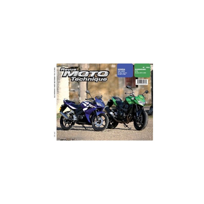 RMT Kawasaki Z750 et Honda CBR 125 RW