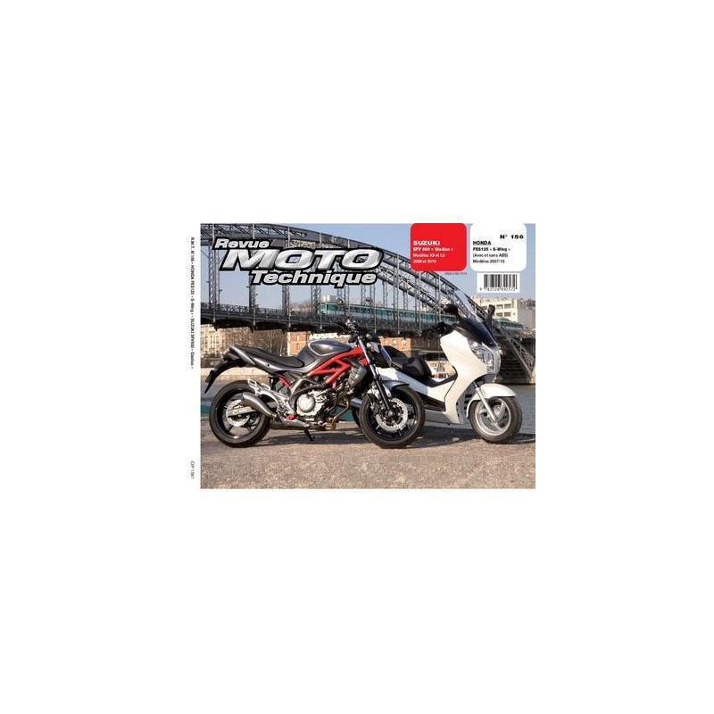 RMT Honda FES 125 S-Wing et Suzuki SFV 650 Gladius