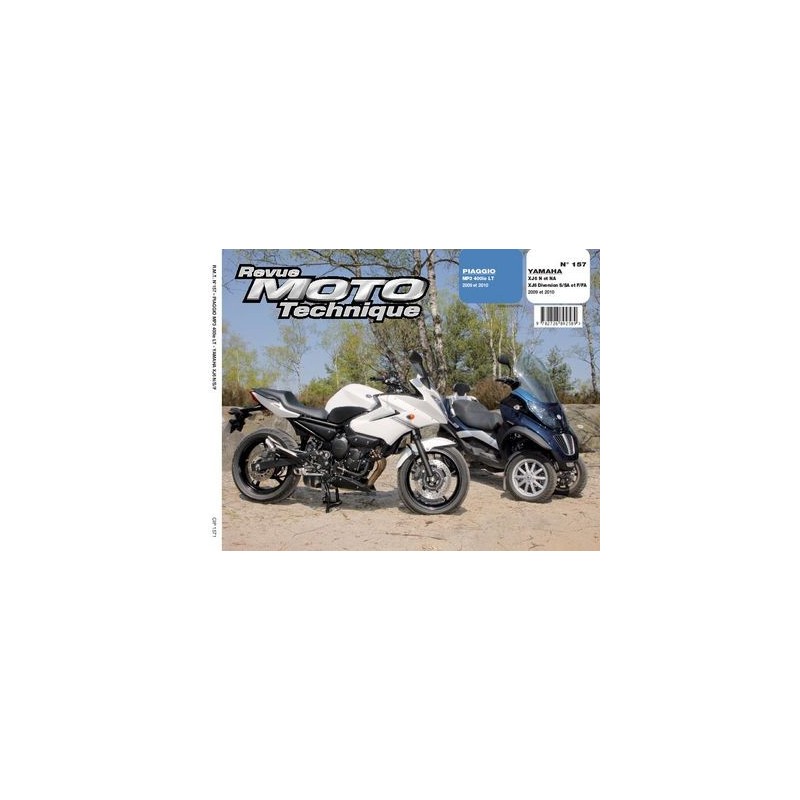 RMT Piaggio MP3 400ie LT et Yamaha XJ6, Diversion