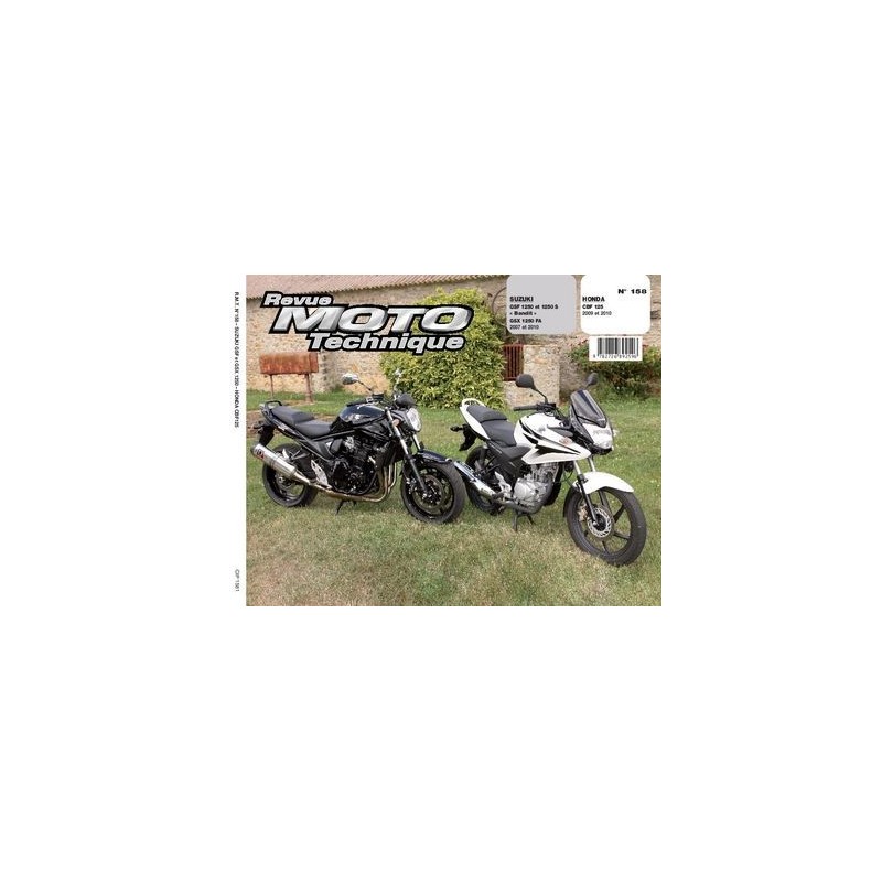 RMT Honda CBF 125 et Suzuki GSF, GSX 1250