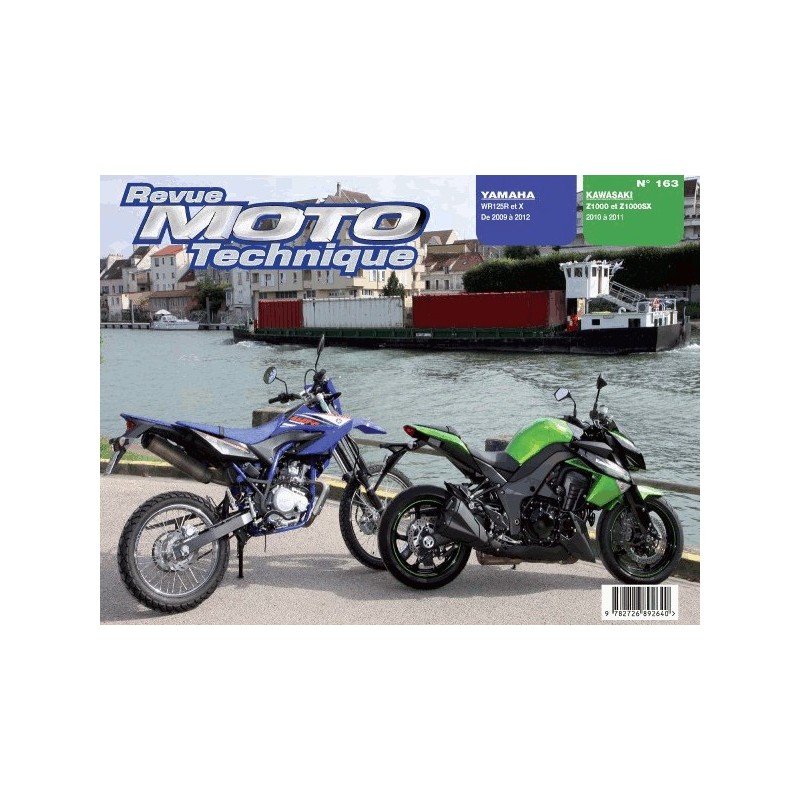 RMT Yamaha WR 125, 125X et Kawasaki Z1000, SX