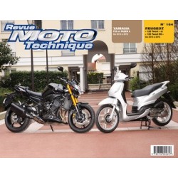 RMT Peugeot 125 Tweet et Yamaha FZ8, Fazer 8