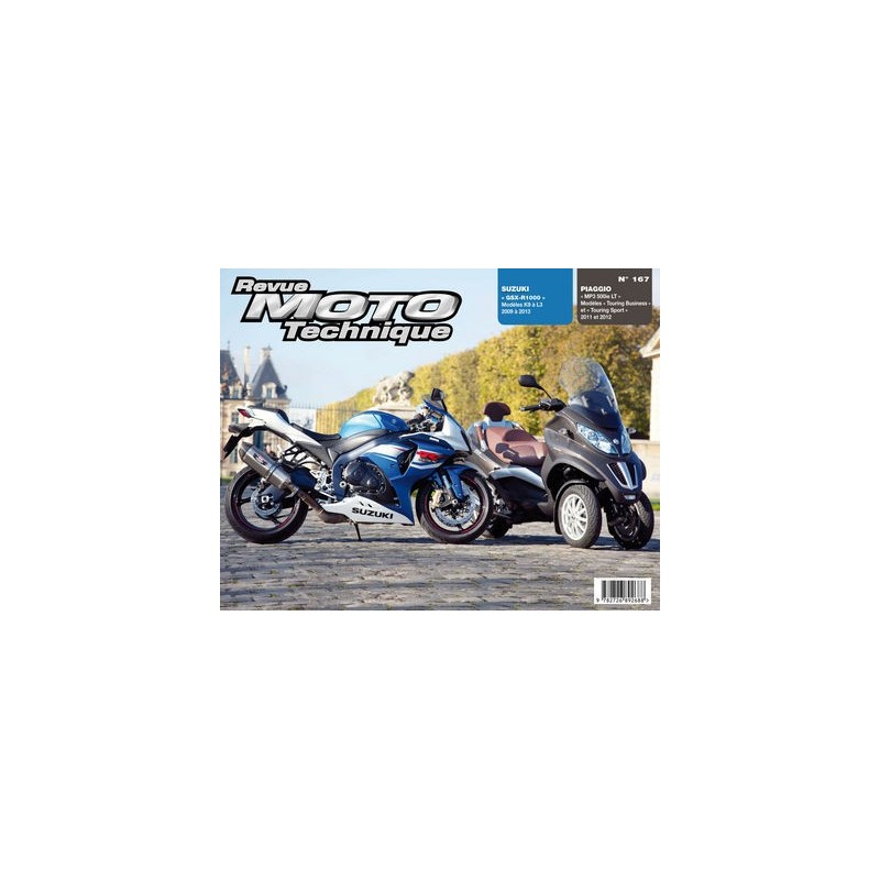 RMT Piaggio MP3 500ie LT et Suzuki GSX-R1000