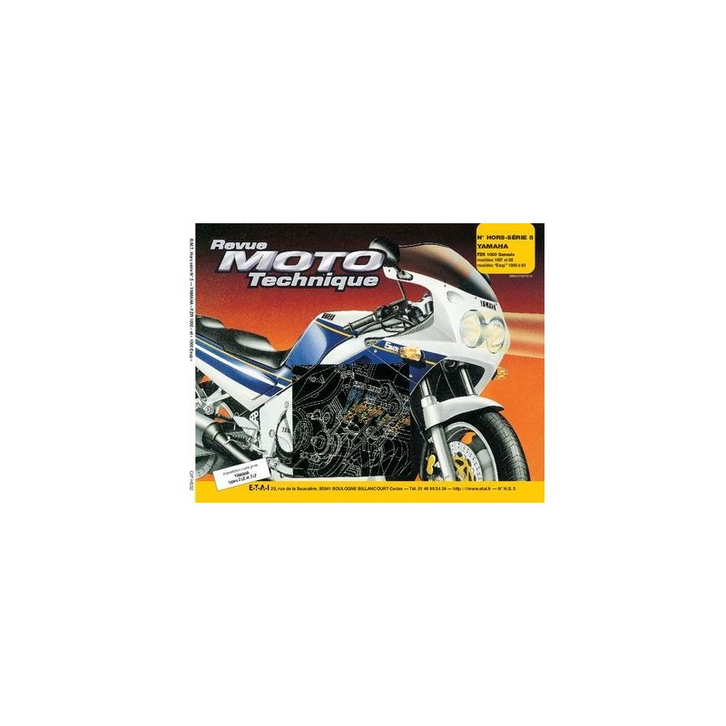 RMT Yamaha FZR 1000 Genesis et Exup