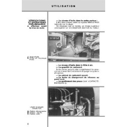 Renault D35, notice d'entretien