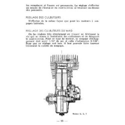 Kœhler Escoffier 4 temps, notice d'entretien