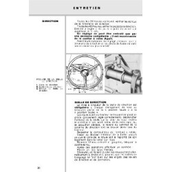 Renault D22, notice d'entretien