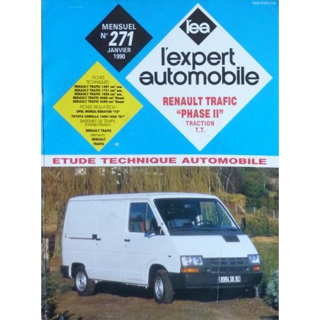 L'EA Renault Trafic I traction, depuis 1989