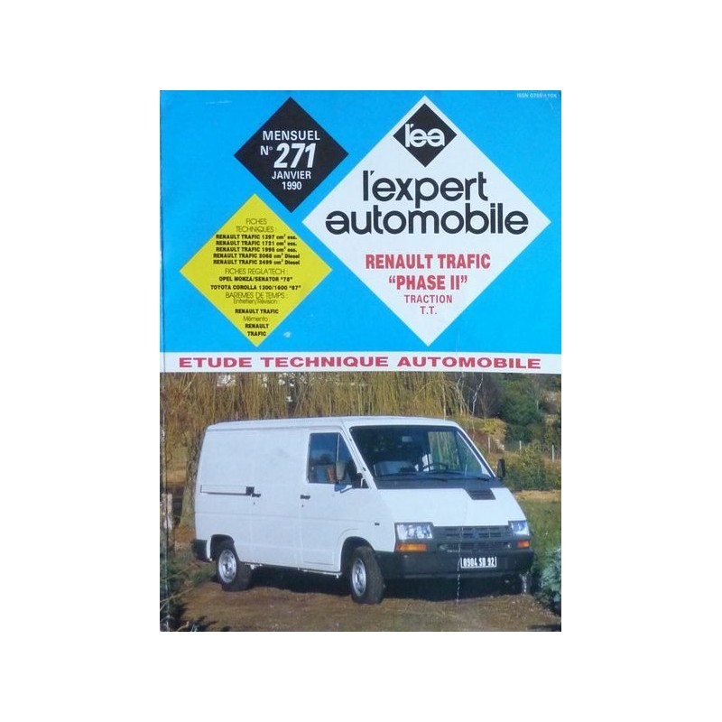 L'EA Renault Trafic I traction, depuis 1989