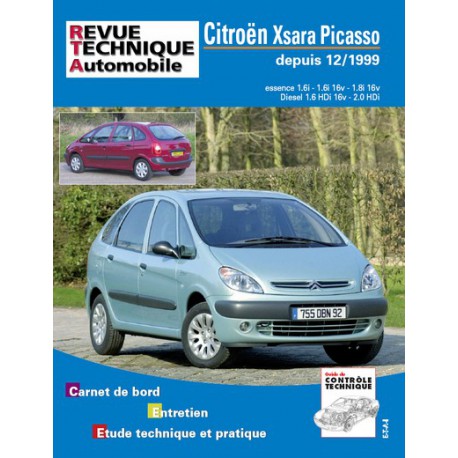 RTA Citroën Xsara Picasso essence et Diesel