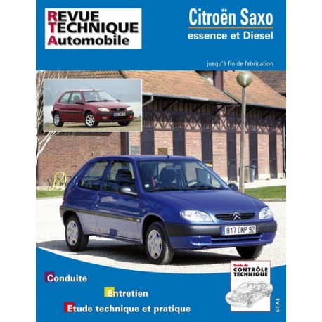 RTA Citroën Saxo essence et Diesel