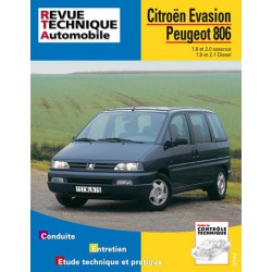 RTA Citroën Evasion, Peugeot 806 essence et Diesel