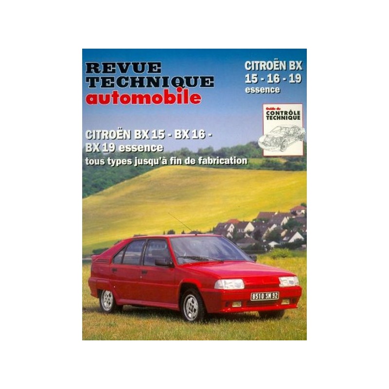 RTA Citroën BX 15, 16, 19