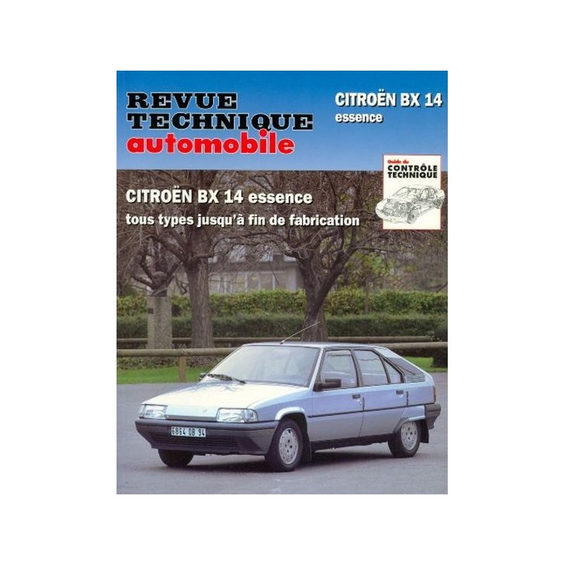 RTA Citroën BX14 essence