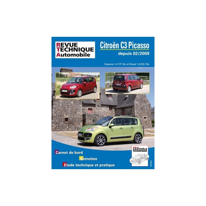 RTA Citroën C3 Picasso essence et Diesel