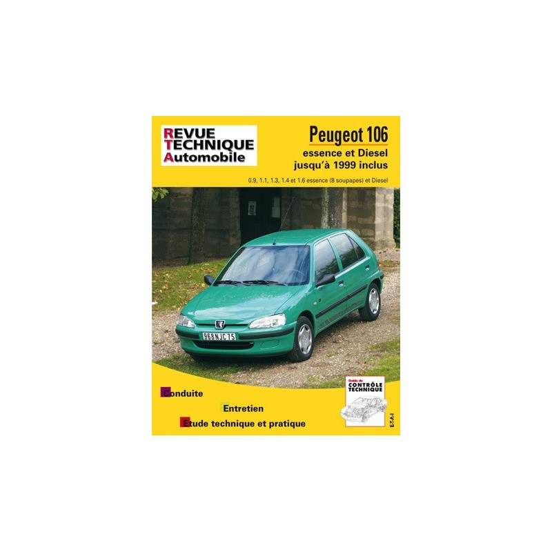 RTA Peugeot 106 essence et Diesel