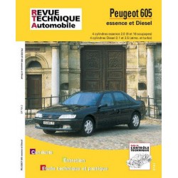 RTA Peugeot 605 phase 1, essence et Diesel