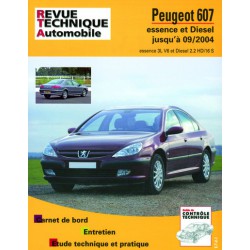 RTA Peugeot 607 phase 1, essence et Diesel
