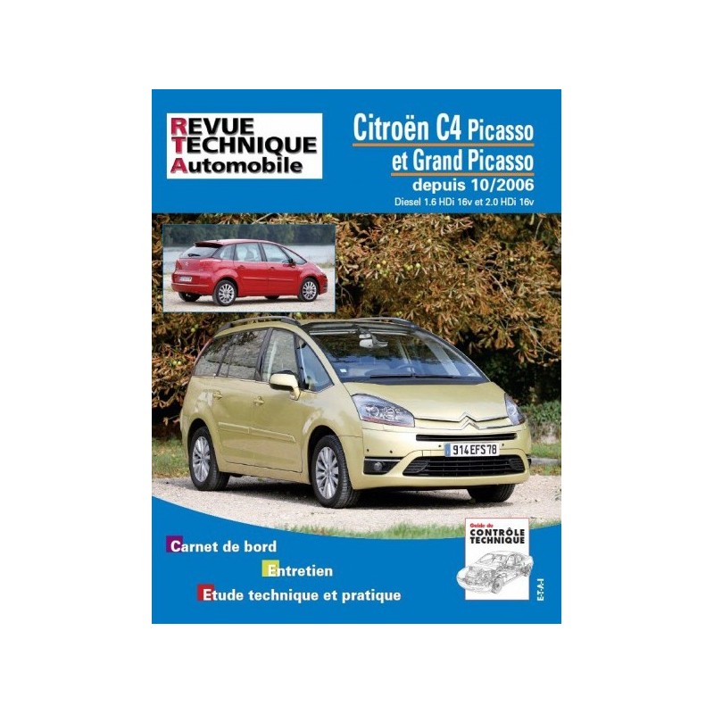 RTA Citroën C4 Picasso et Grand Picasso Diesel