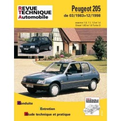 RTA Peugeot 205 essence et Diesel