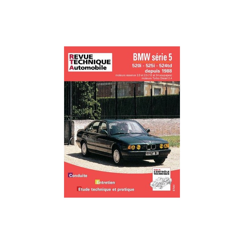 RTA BMW 520i, 525i, 524td (E34)