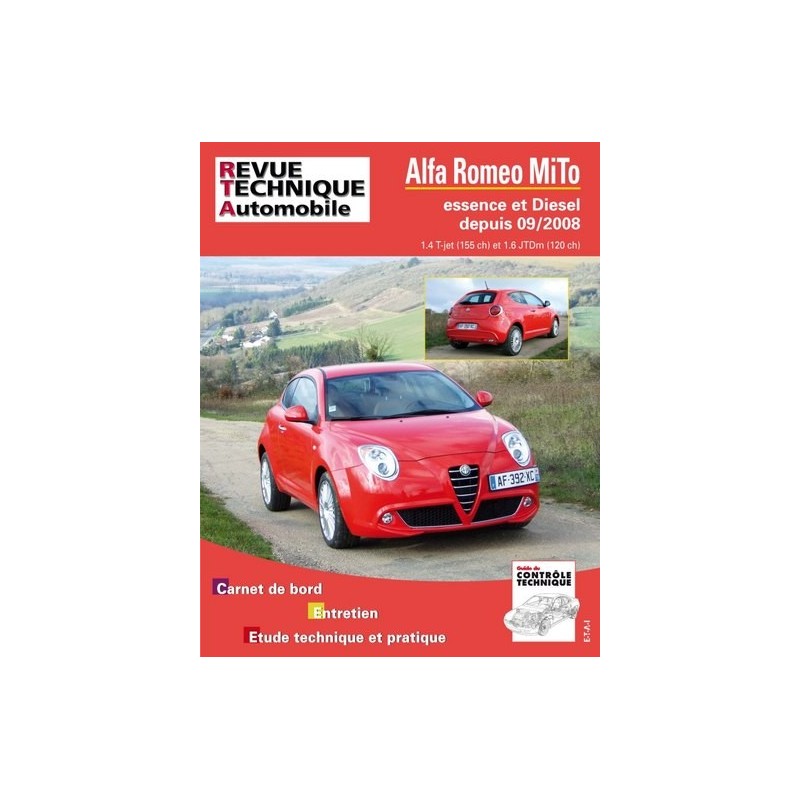 RTA Alfa Romeo MiTo essence et Diesel