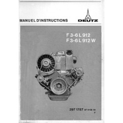 Deutz Mag F3-6L 912 et F3-6L 912W, notice d'entretien