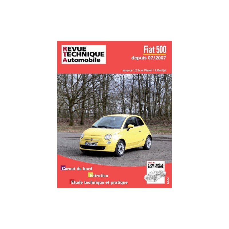 RTA Fiat 500 III, essence et Diesel