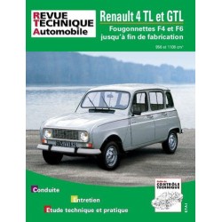 RTA Renault 4 TL, GTL, 4F4, 4F6, Pick-Up de 1978-93