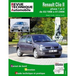 RTA Renault Clio II phase 1 et 2, Diesel