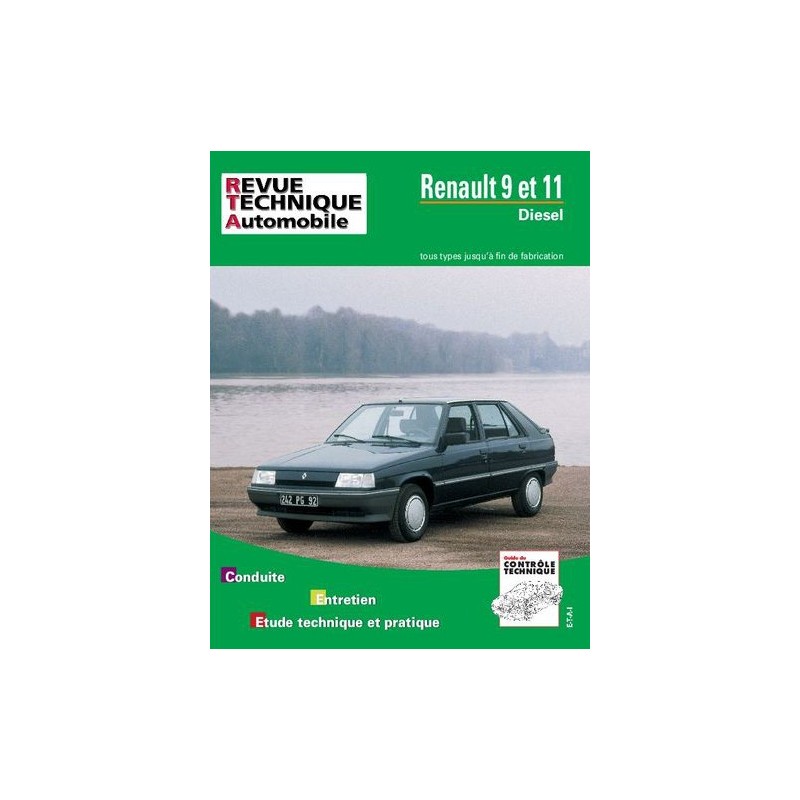 RTA Renault 9 et 11 Diesel 1981-89