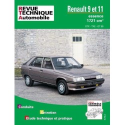 RTA Renault 9 et 11 GTX, TXE, 90GT 1981-89