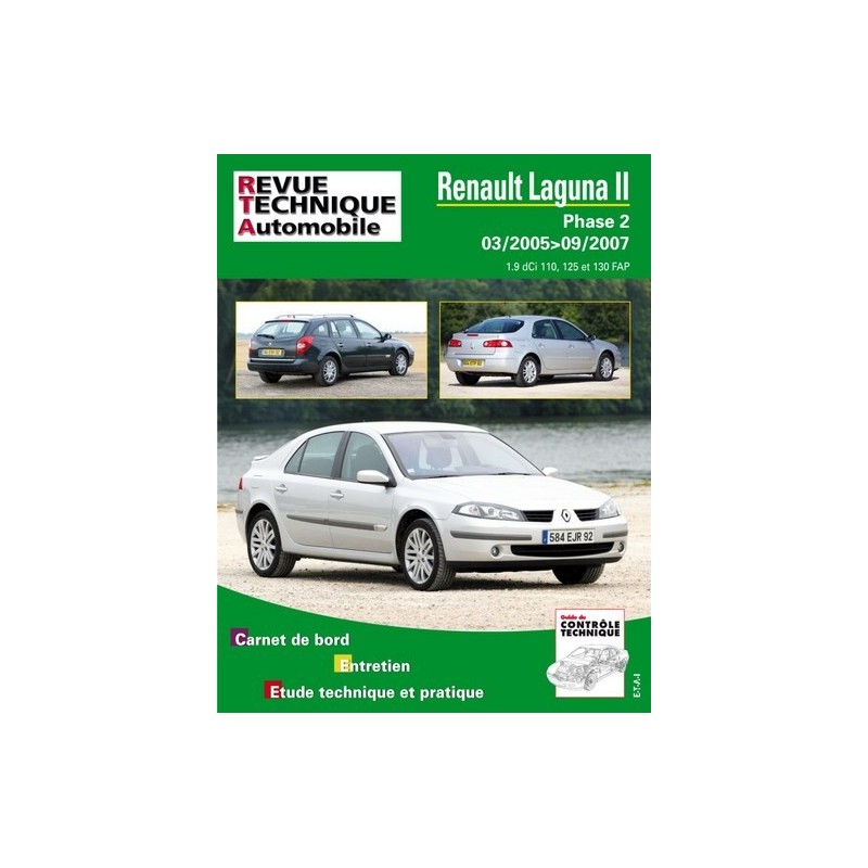 RTA Renault Laguna II phase 2, Diesel 1.9l