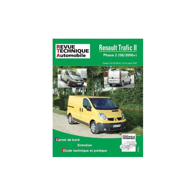 RTA Renault Trafic II phase 2, Diesel