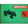 Deutz D40L, D40.2, catalogue de pièces
