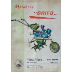 Grifo motohoue, notice d'utilisation et catalogue de pièces