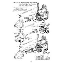 Bernard-Moteurs 110, 110Ter, 610A et 810, notice d'entretien et catalogue de pièces