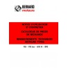 Bernard-Moteurs 110, 110Ter, 610A et 810, notice d'entretien et catalogue de pièces