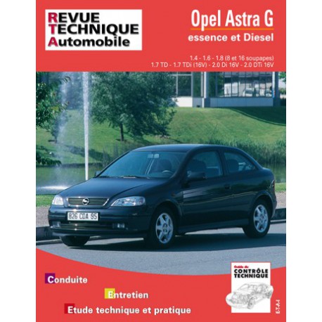 RTA Opel Astra G, essence et Diesel