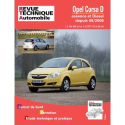 RTA Opel Corsa D phase 1, essence et Diesel