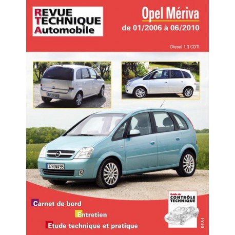RTA Opel Meriva A, phase 2, Diesel