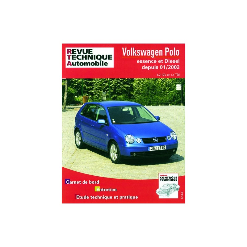 RTA Volkswagen Polo IV phase 1, essence et Diesel